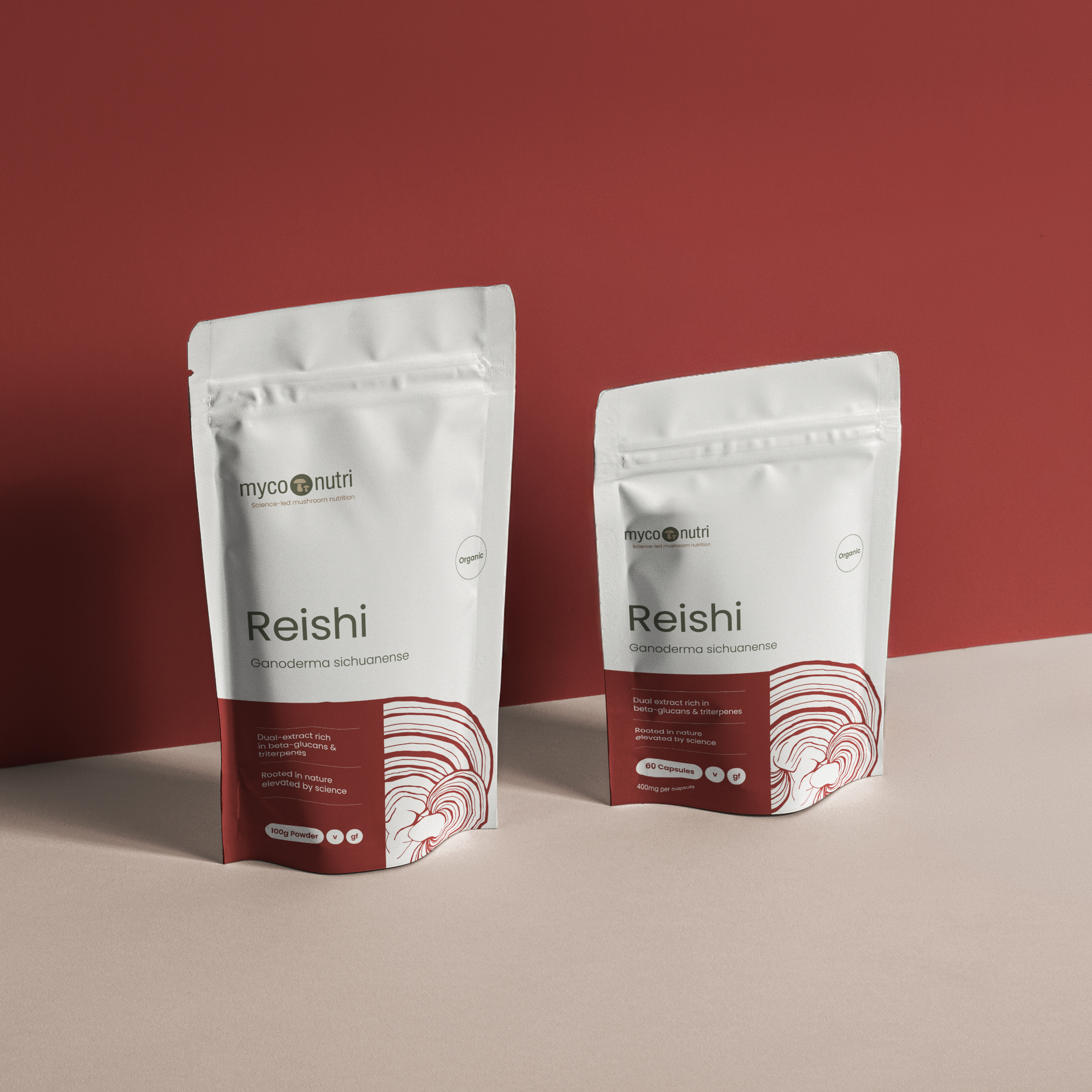 MycoNutri Organic Reishi 60 capsules