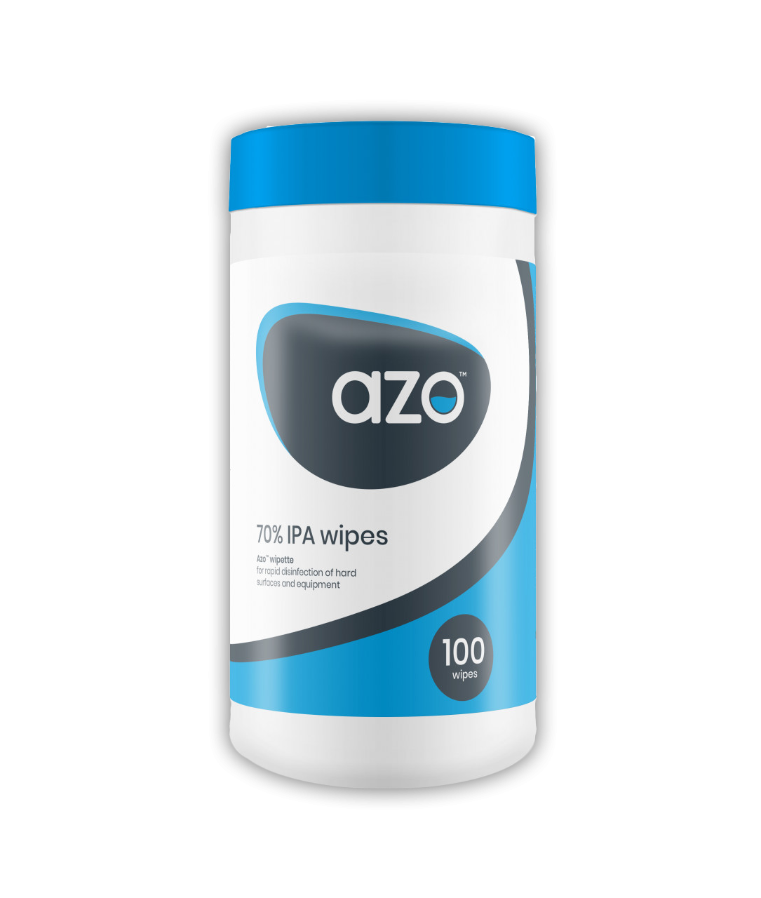 Azo Hard Surface Wipes - Kills 99.999%  (Tub 200)