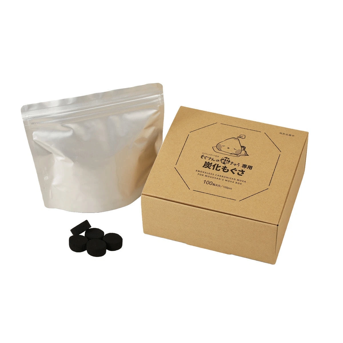 Charcoal Moxa For Mogusan's Moxa Box 100pc/box