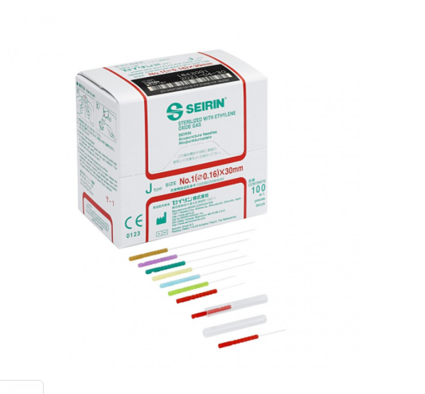 Seirin J Type Needles (with tube).
