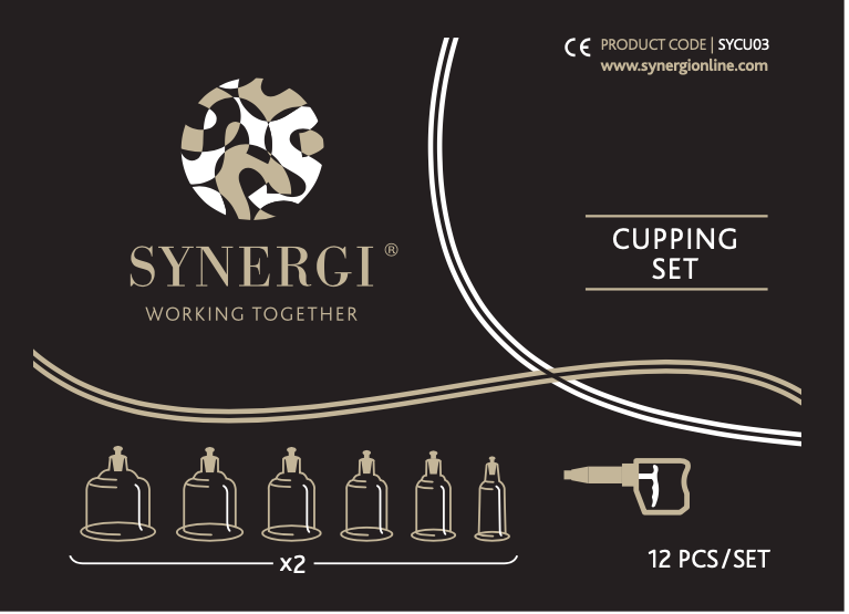 Synergi Cupping Set (12pcs)