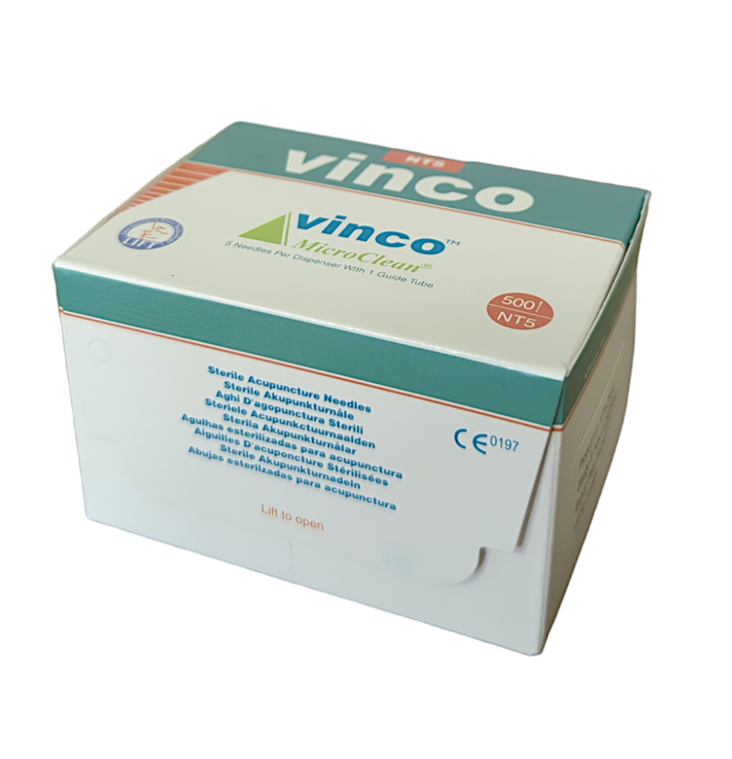 Vinco NT5 Alloy spring handle with loop (500pcs) 5p/tube