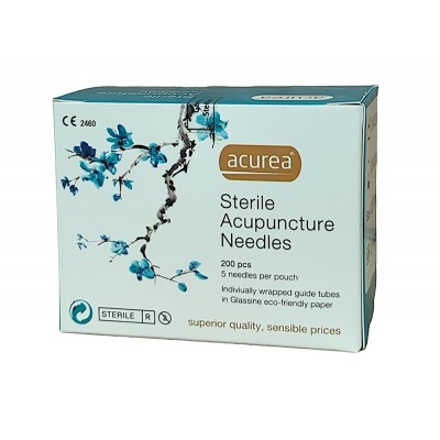 Acurea needles - Japanese style plastic handle (200/box)