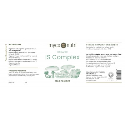 MycoNutri Organic IS Complex 200g powder