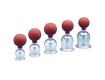 Glass Cupping Jars with Rubber Suction Balls